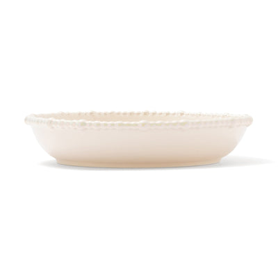 Pearl Deep Plate Large Beige