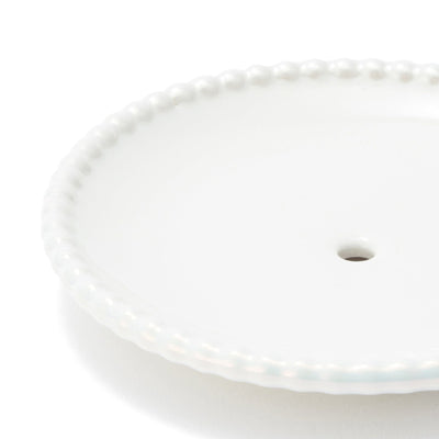Pearl Cake Stand 3 Tier White