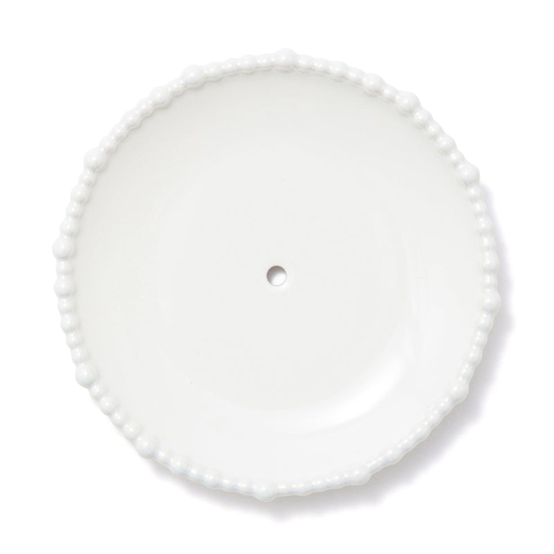 Pearl Cake Stand 3 Tier White