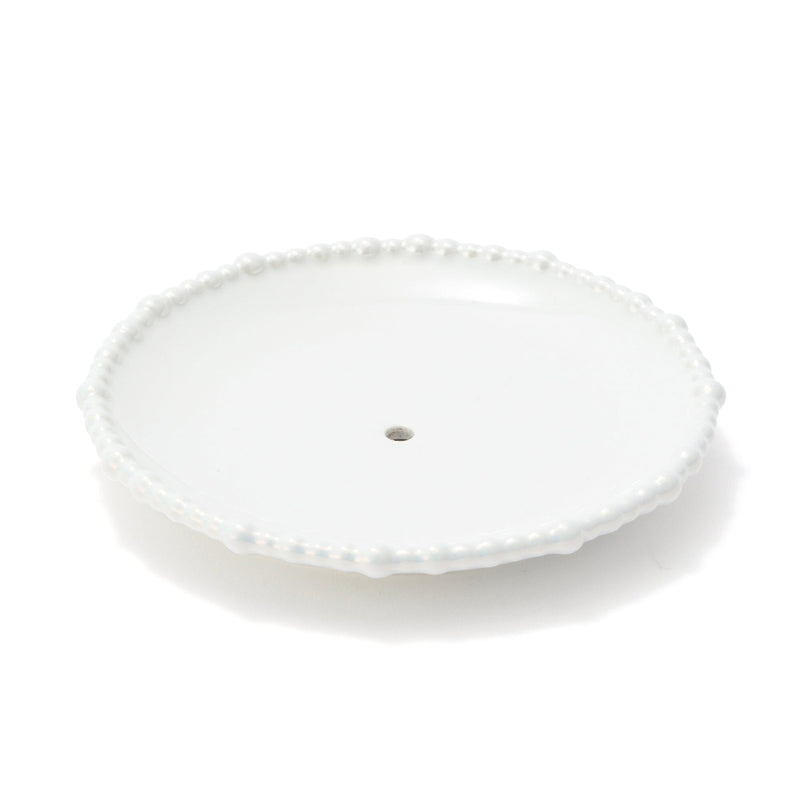 Pearl Cake Stand 3 Tier White