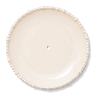 Pearl Cake Stand 3 Tier Beige
