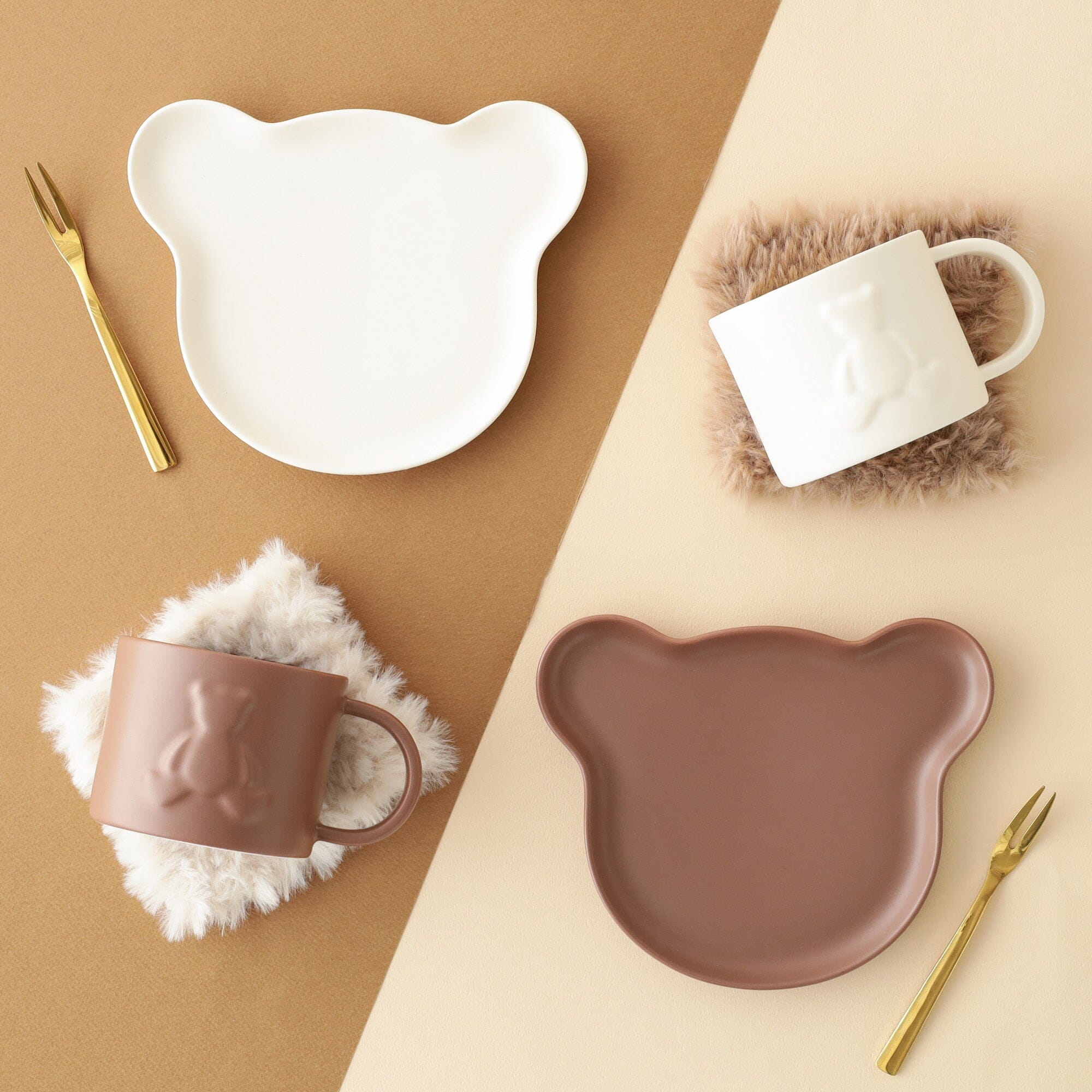 Home Cafe Gift Set Ivory