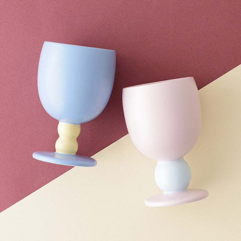 Ceramic Goblet Blue