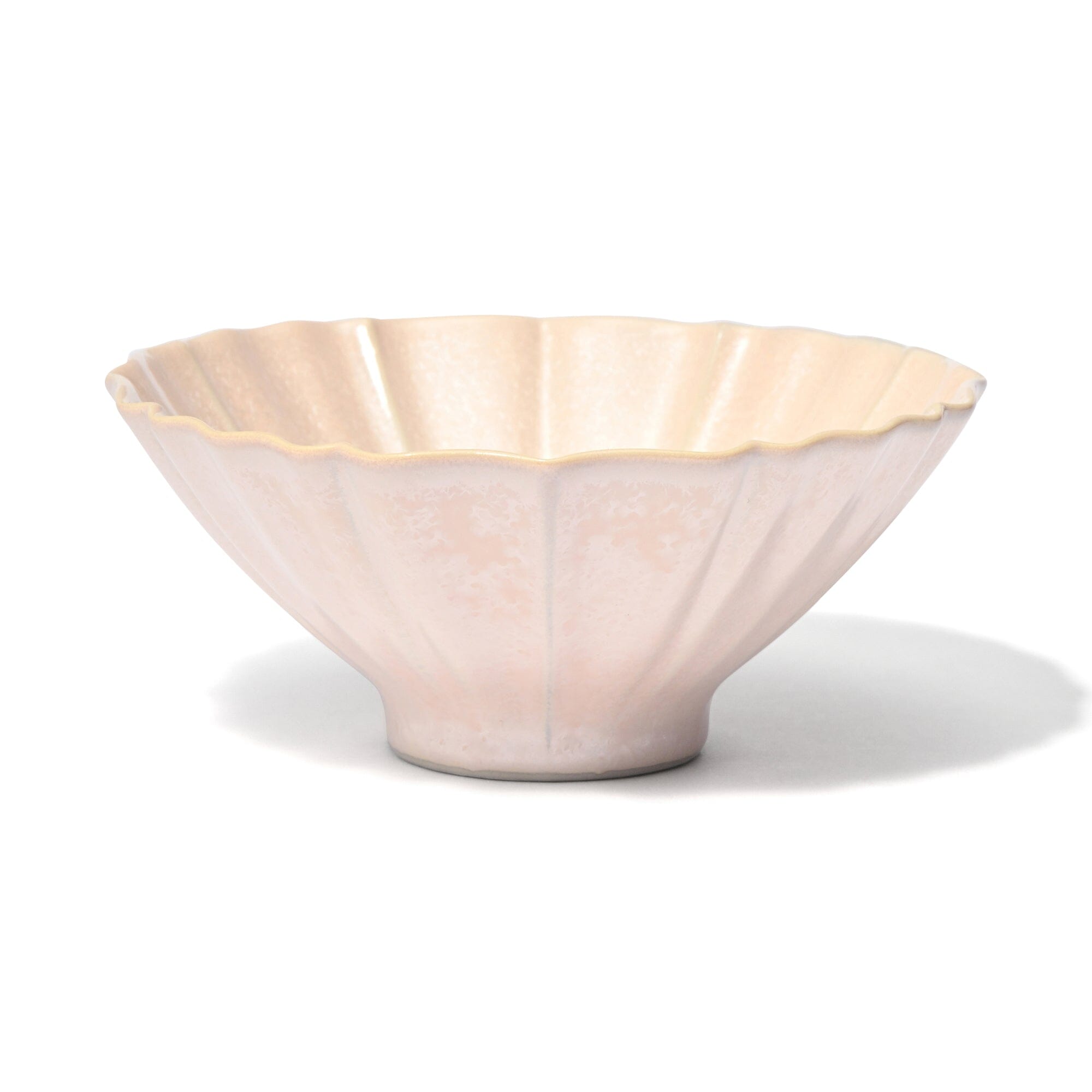 Mino Crystalline Glaze Rice Bowl Light Pink