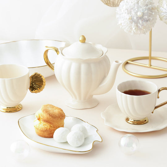 Shell Mug Beige