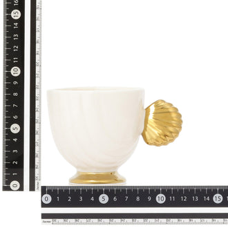 Shell Mug Beige