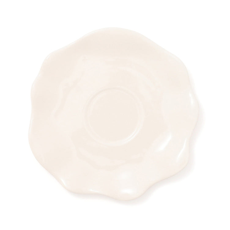 Shell Cup & Saucer Beige