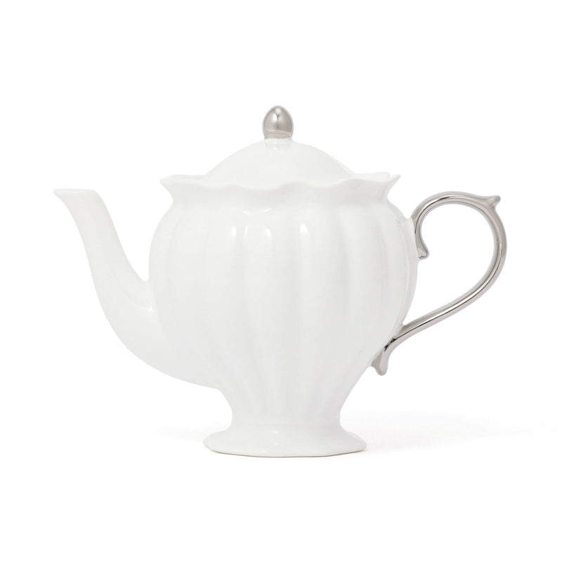 Shell Teapot White
