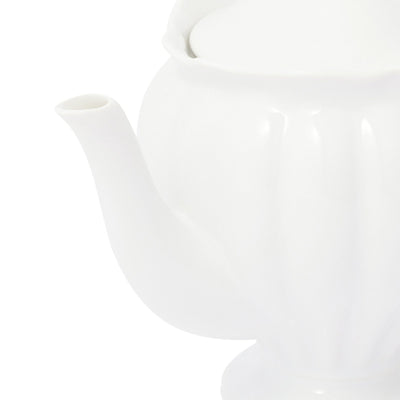 Shell Teapot White