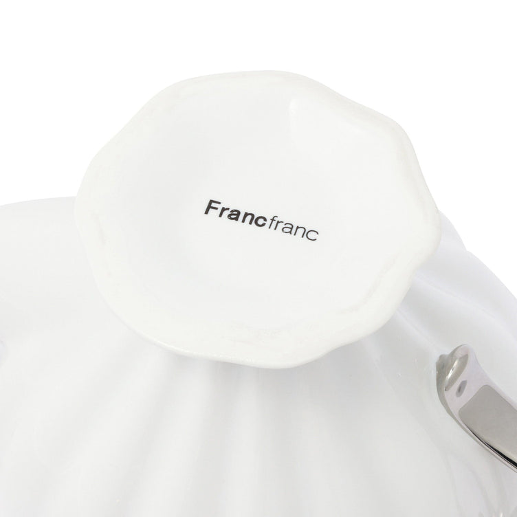 Shell Teapot White