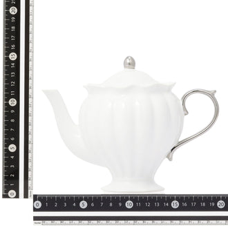 Shell Teapot White