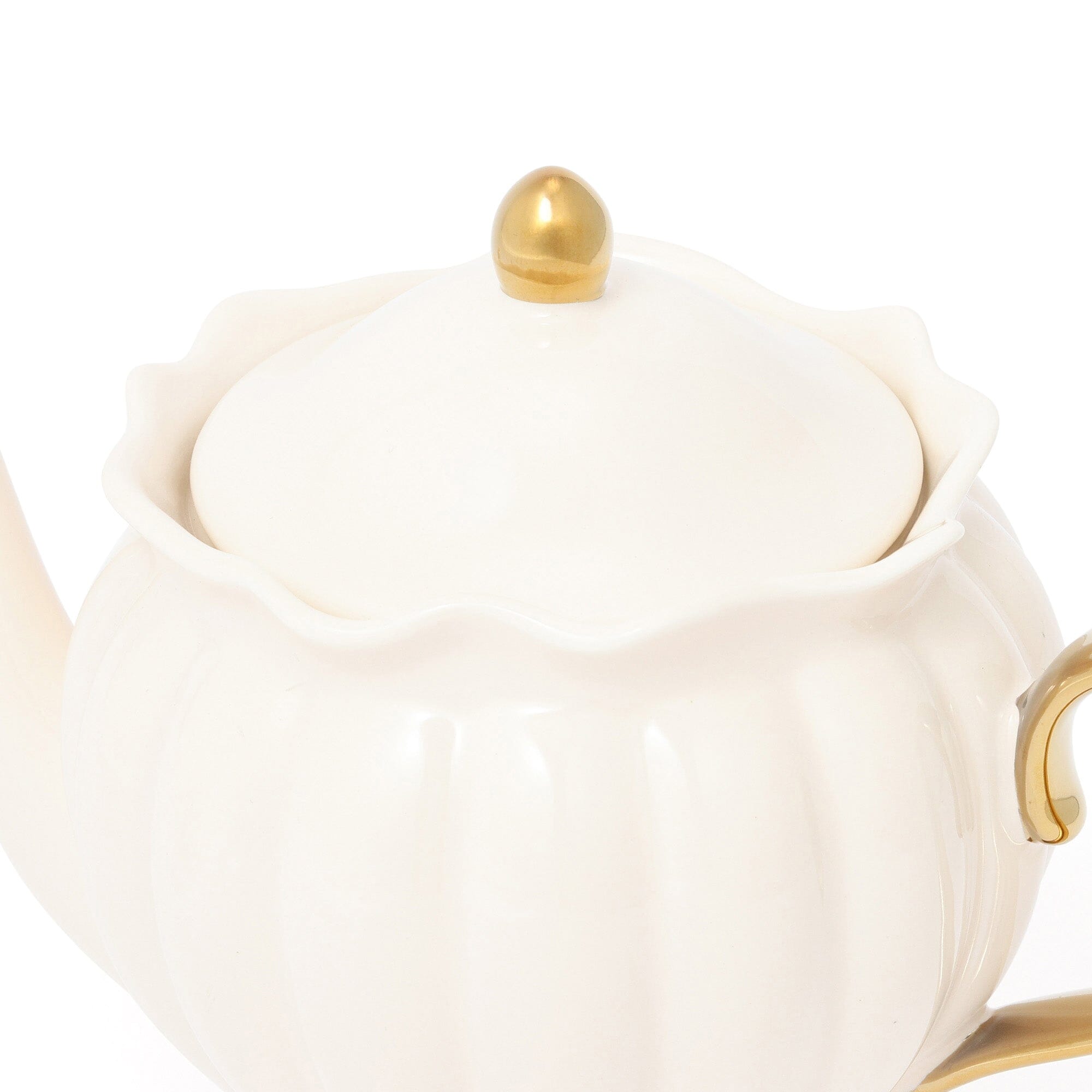 Shell Teapot Beige