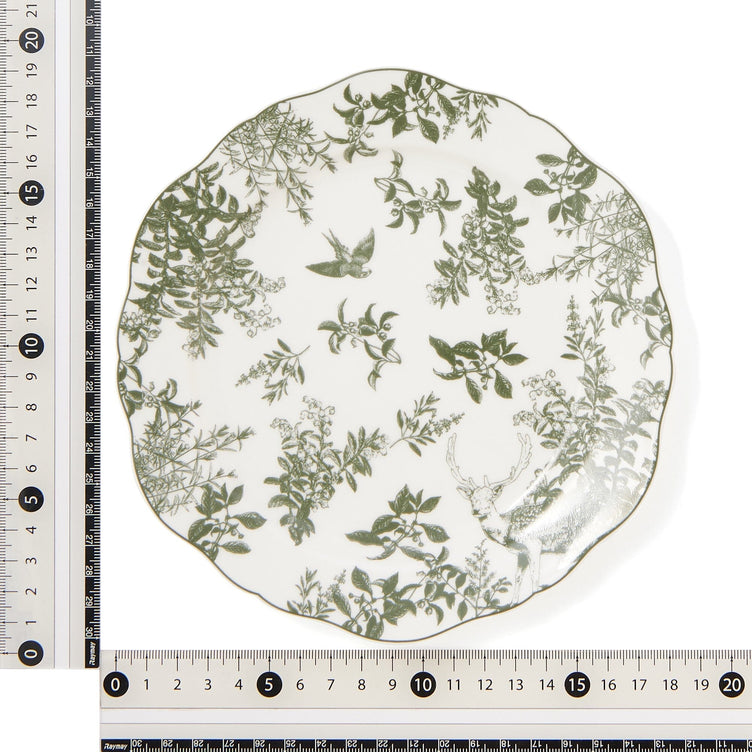 Jouy Plate Small Green