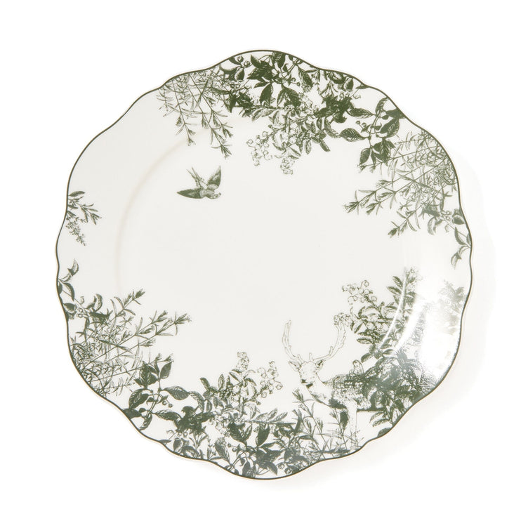 Jouy Plate Medium Green