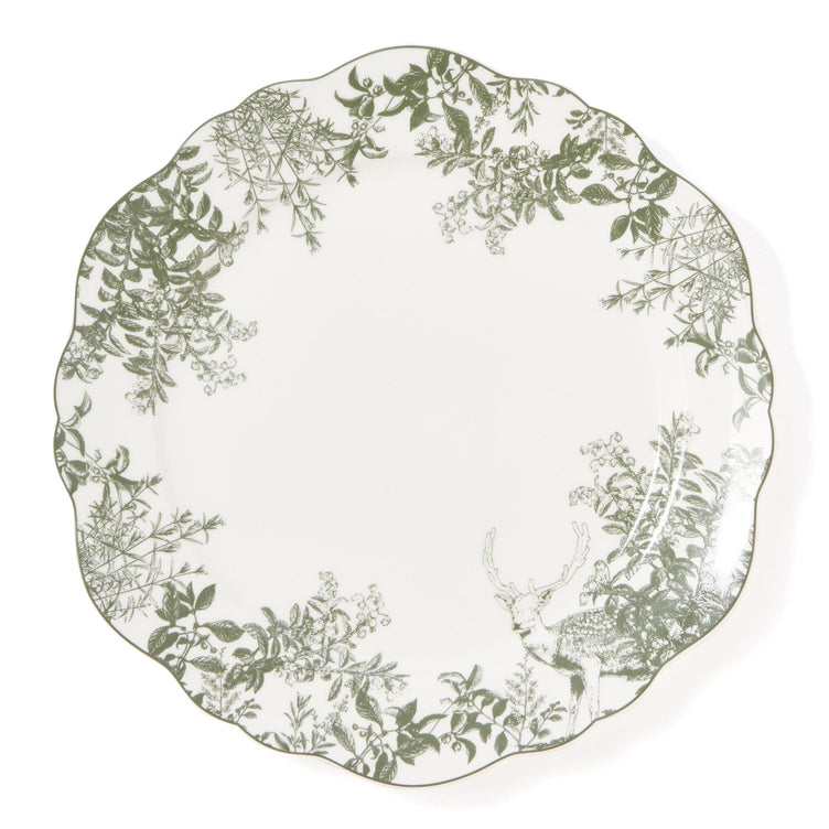 Jouy Plate Large Green