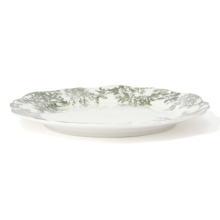Jouy Plate Large Green