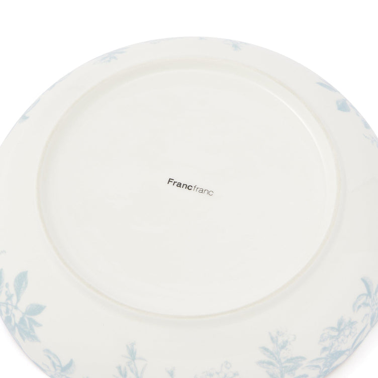Jouy Deep Plate L Blue