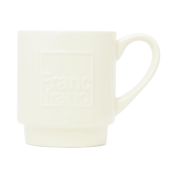 Mio Mug Logo White