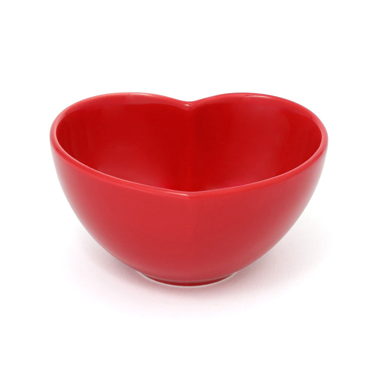 Heart Shape Bowl Red