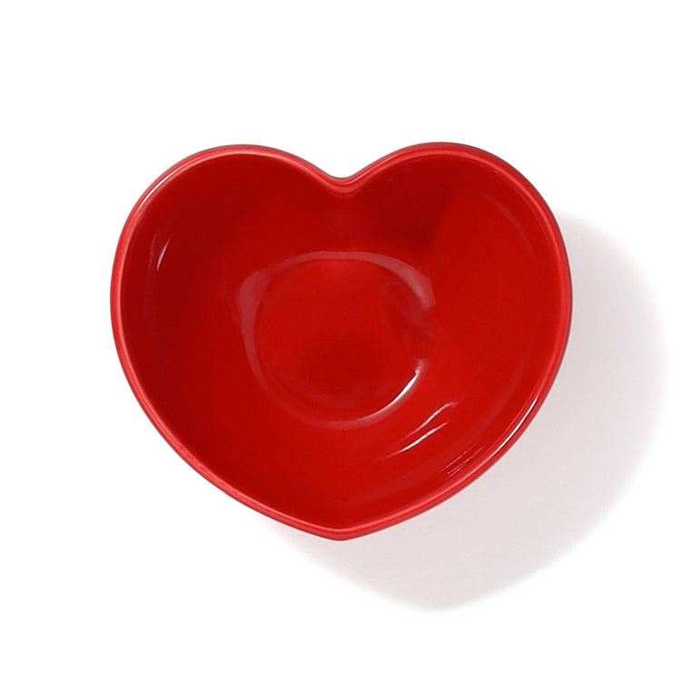 Heart Shape Bowl Red