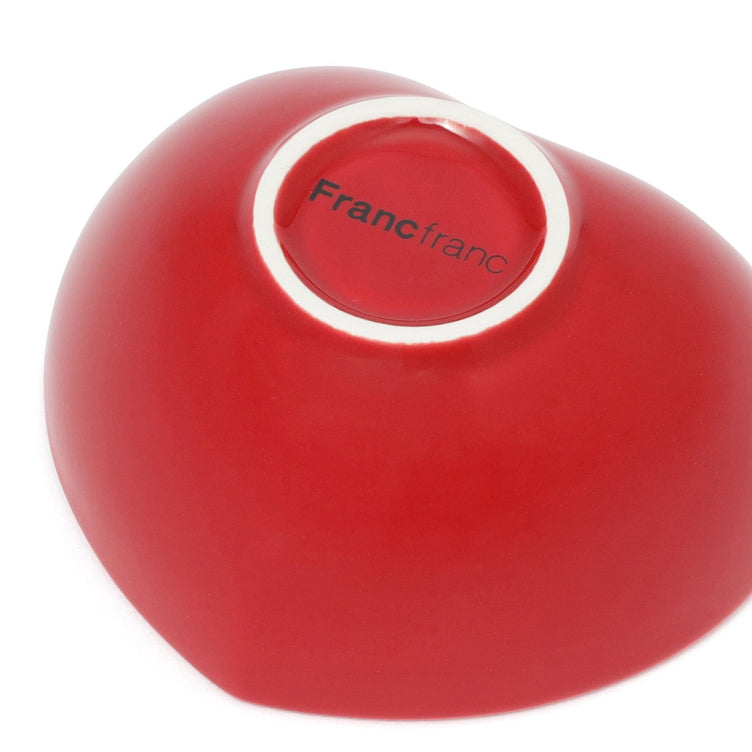 Heart Shape Bowl Red