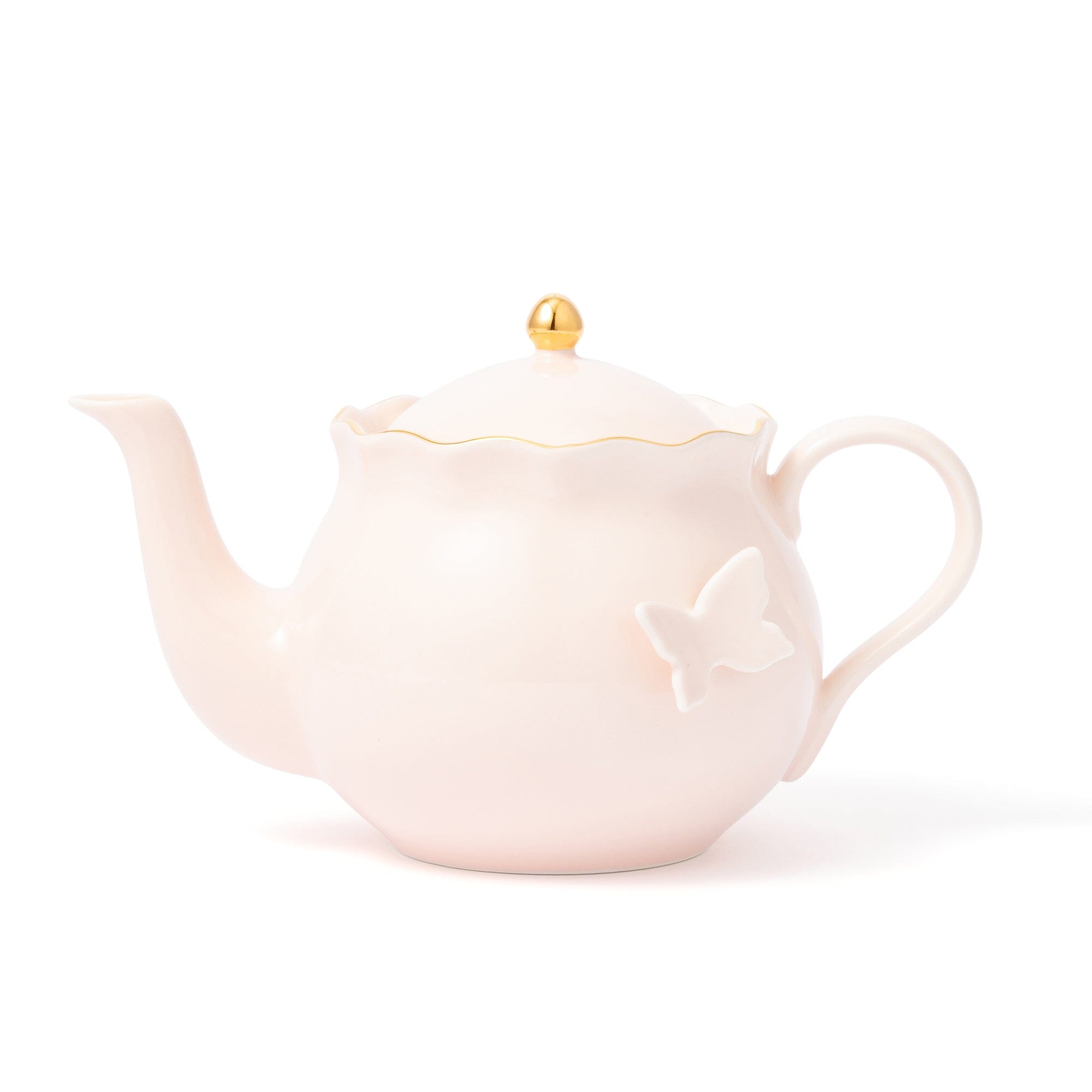 Petal Frill Teapot Pink
