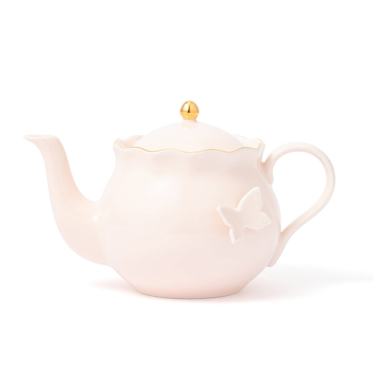 Petal Frill Teapot Pink