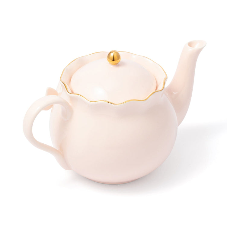 Petal Frill Teapot Pink