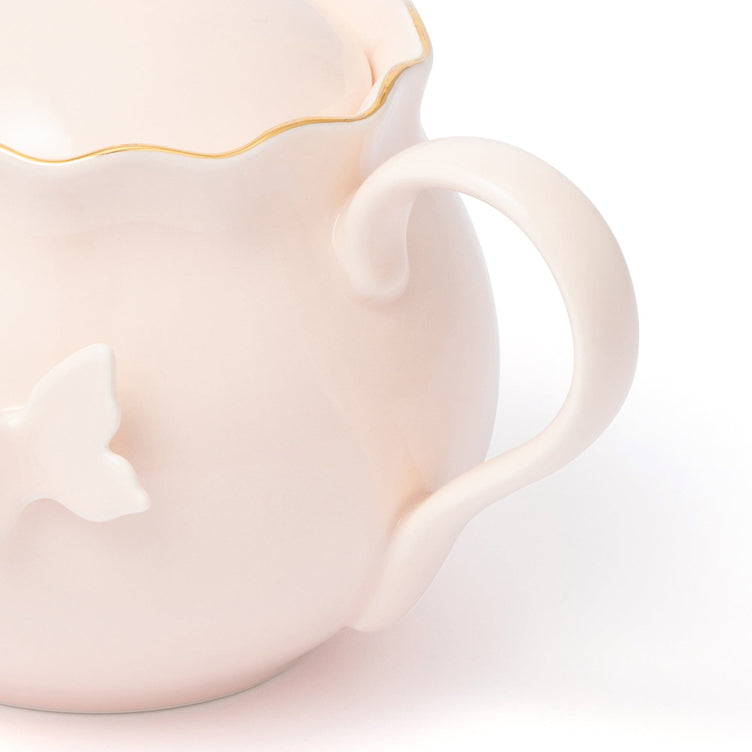 Petal Frill Teapot Pink