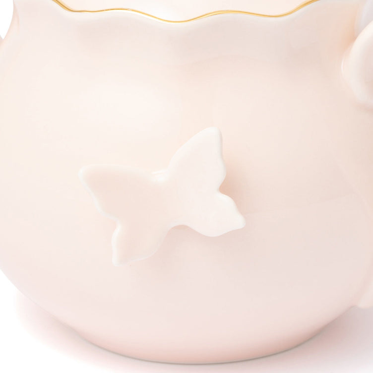 Petal Frill Teapot Pink