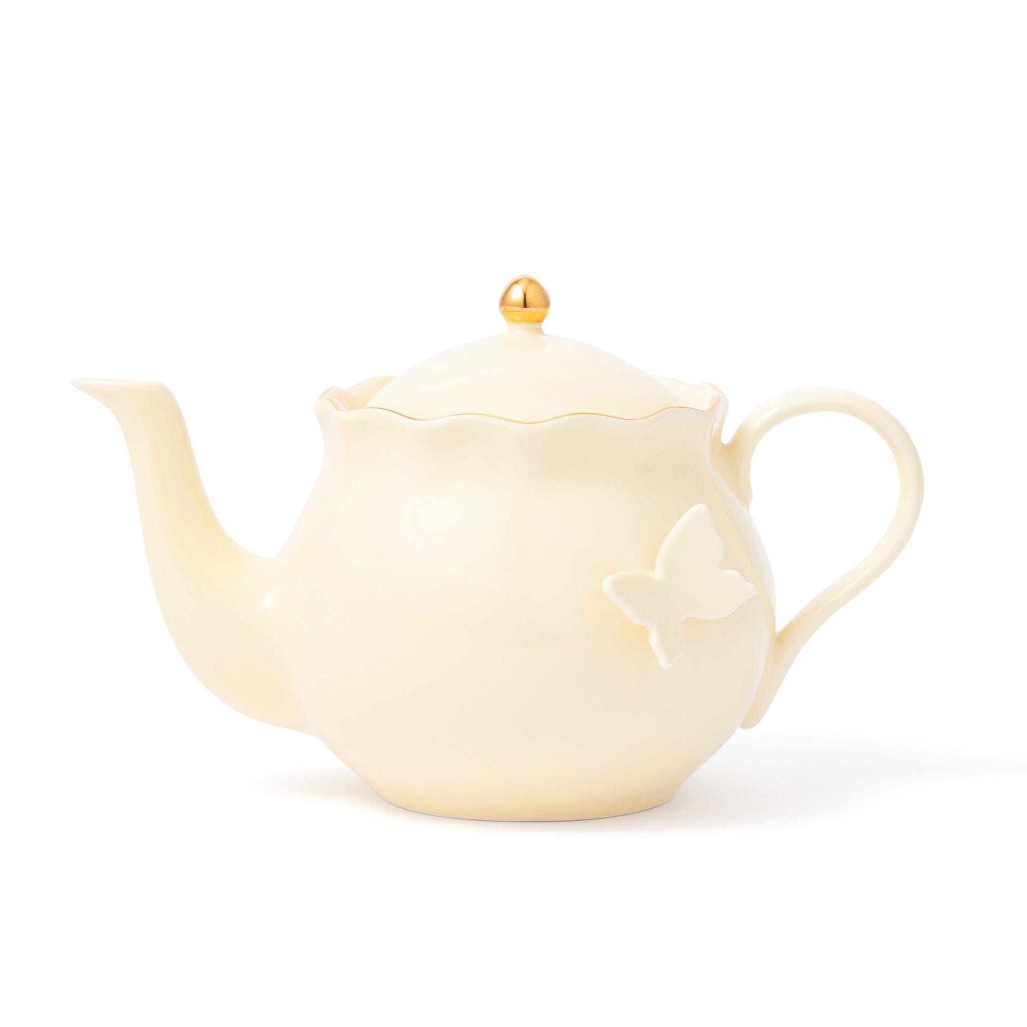Petal Frill Teapot Yellow