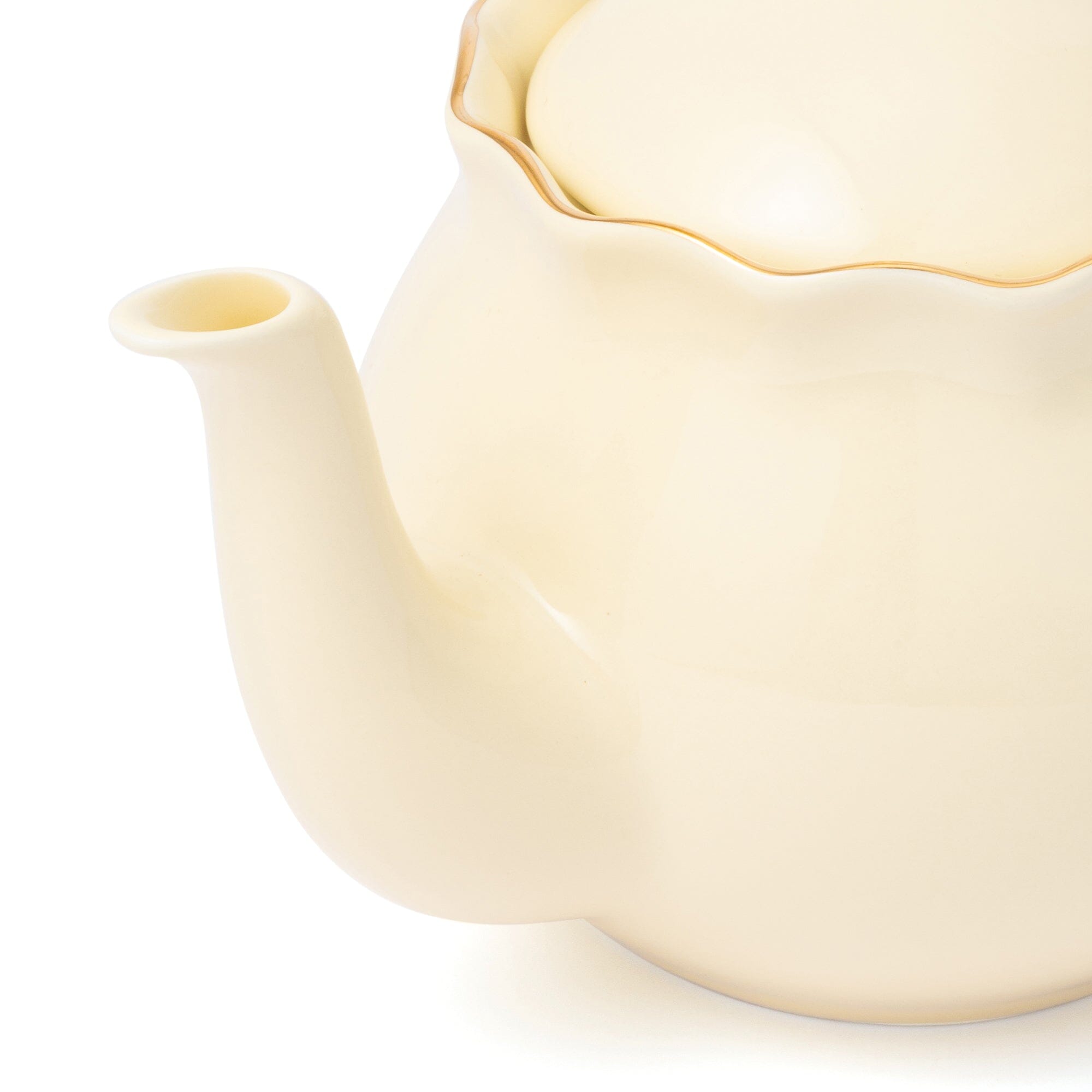 Petal Frill Teapot Yellow