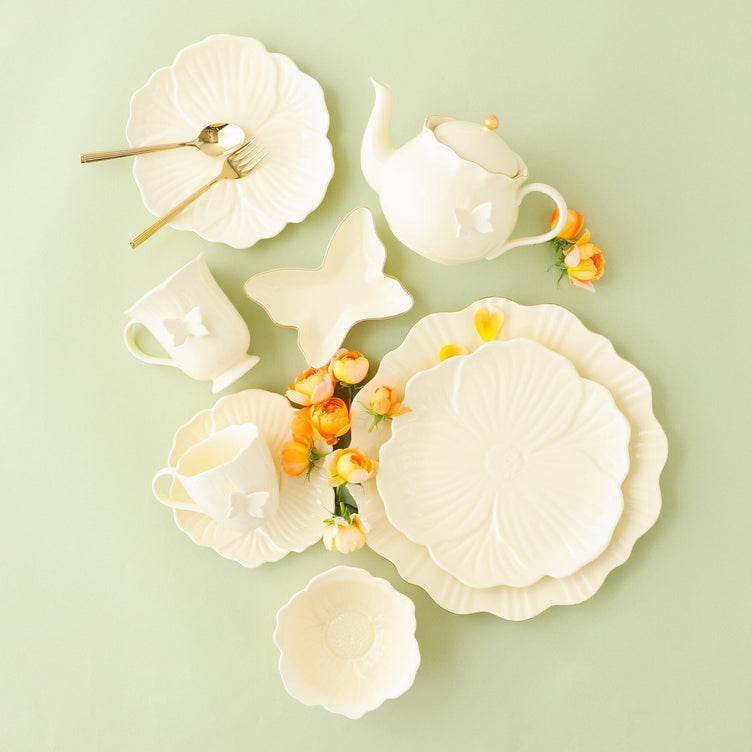 Petal Frill Mug Yellow