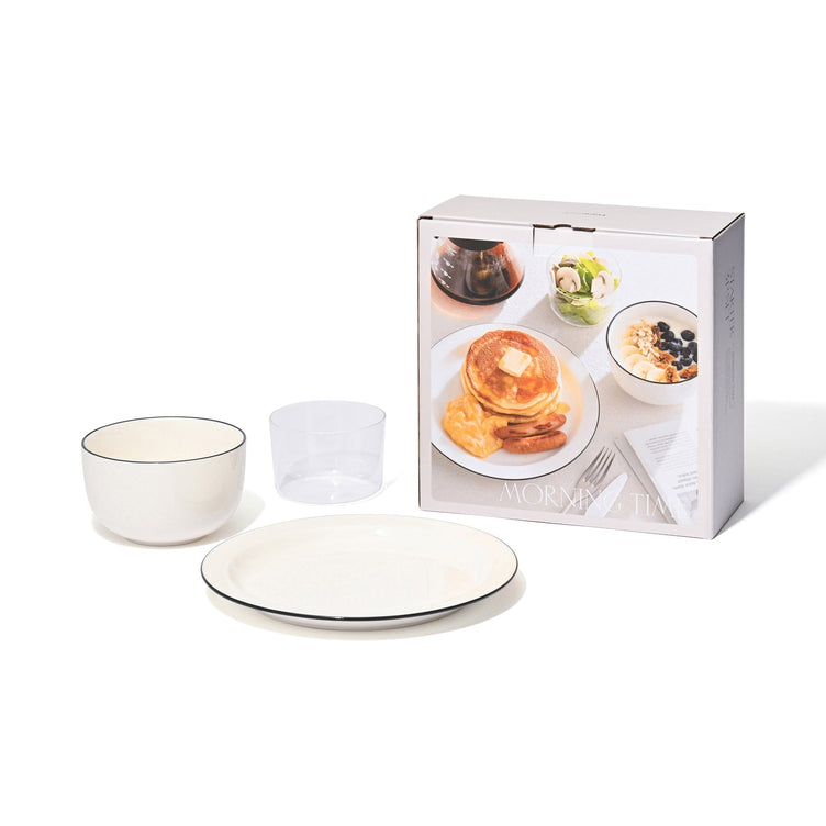 Starter 3-Piece Set Morning Time White