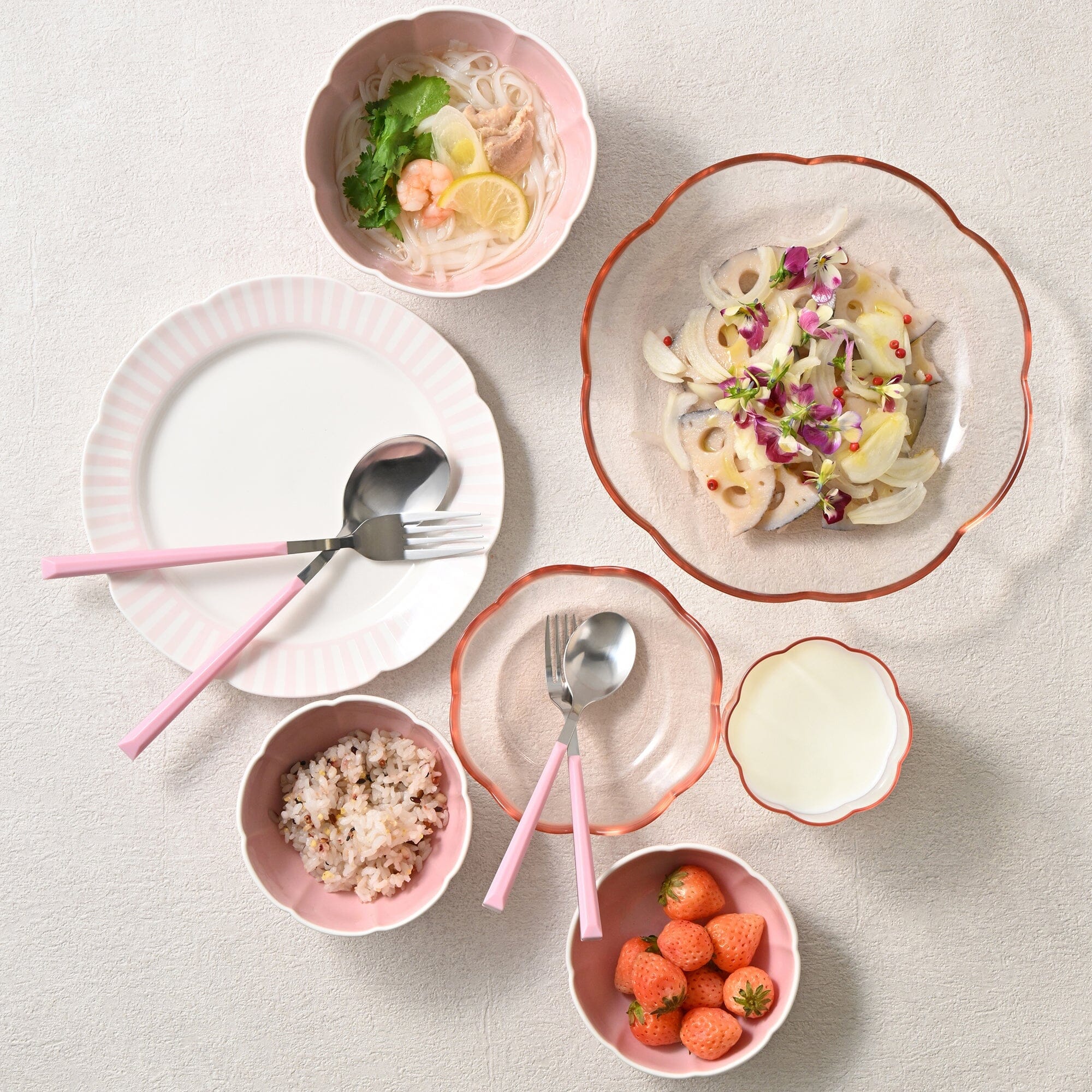 Flower Mini Bowl Pink