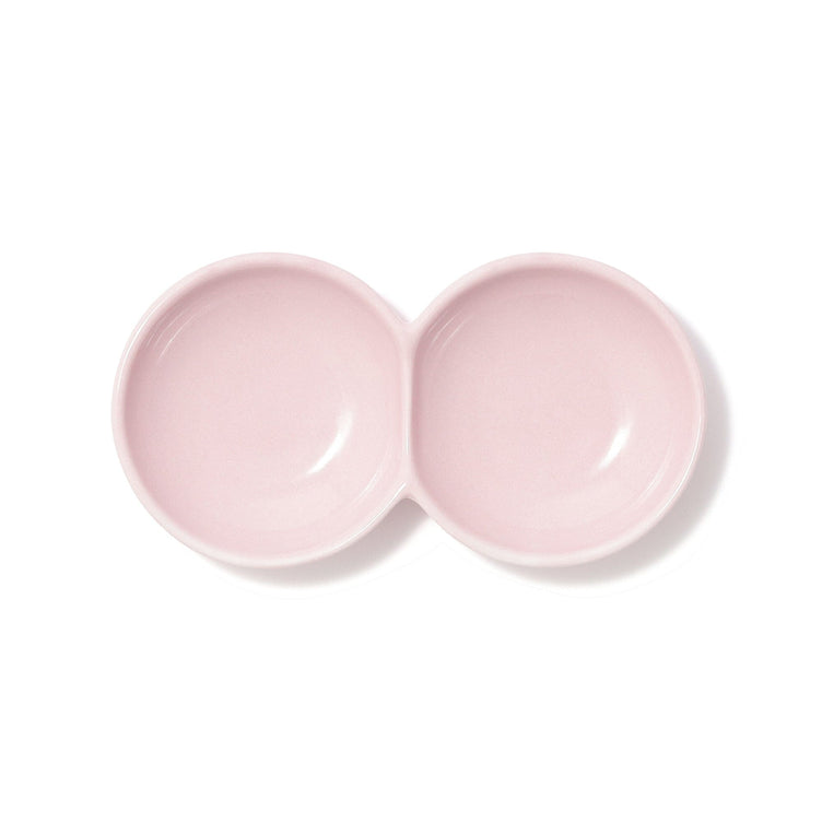 Separate Plate 2-Tier Pink