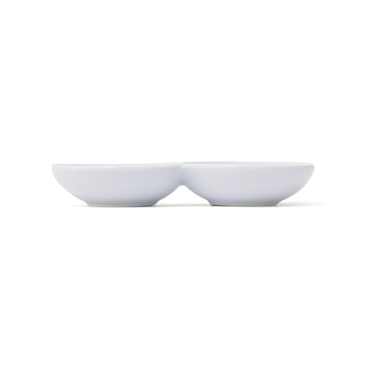 Separate Plate 2-Tier Blue