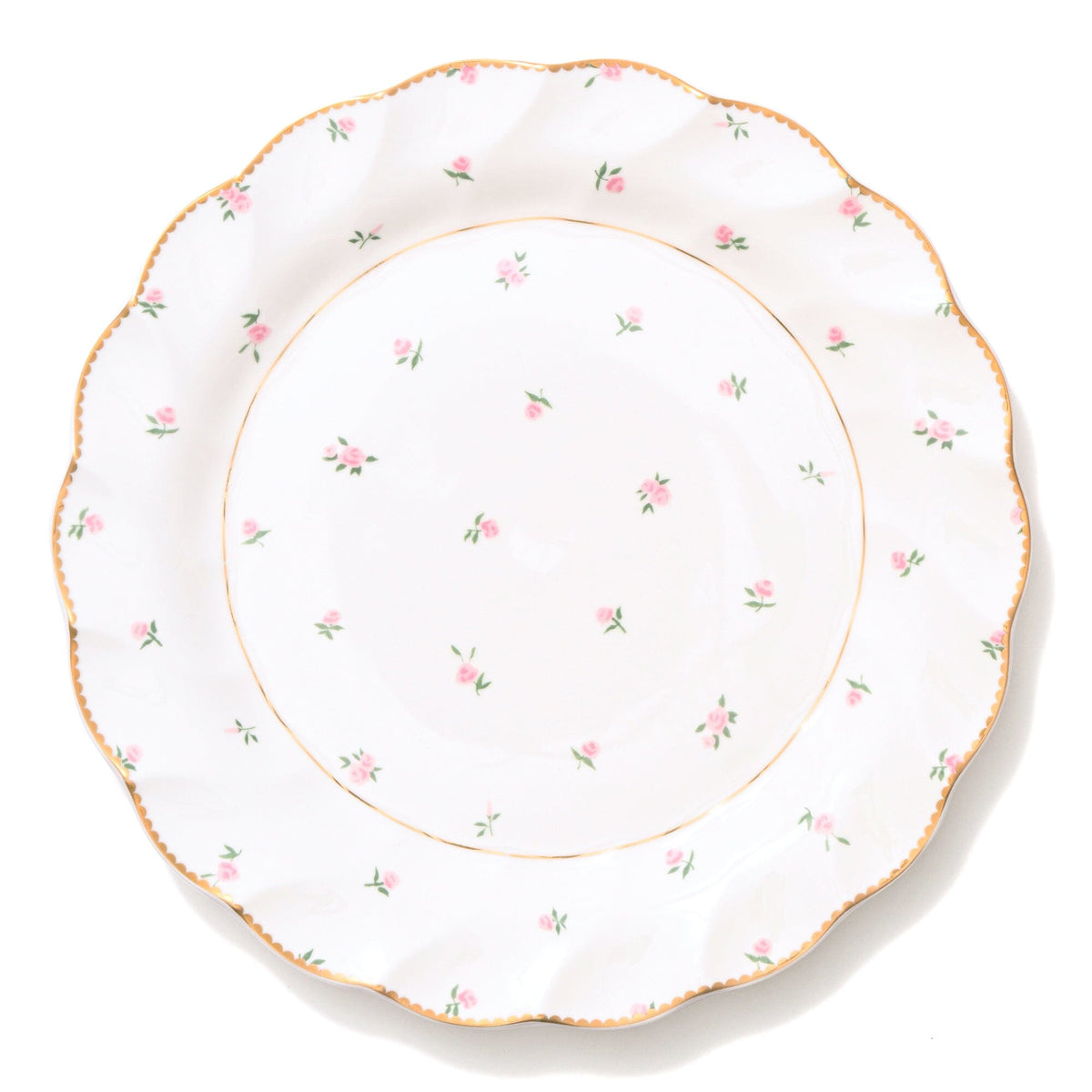 Classic Rose Plate Medium Pink