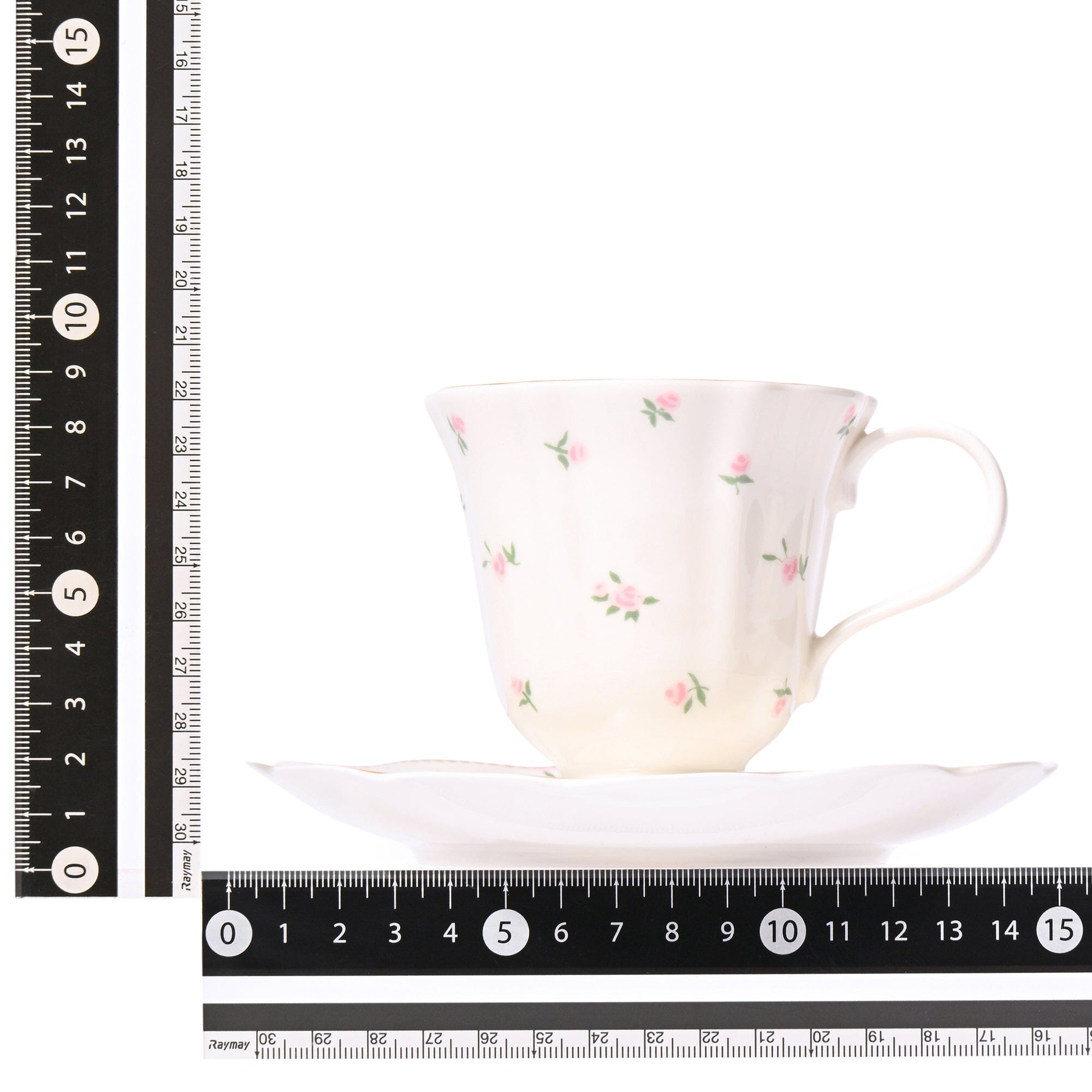 Classic Rose Cup & Saucer Pink