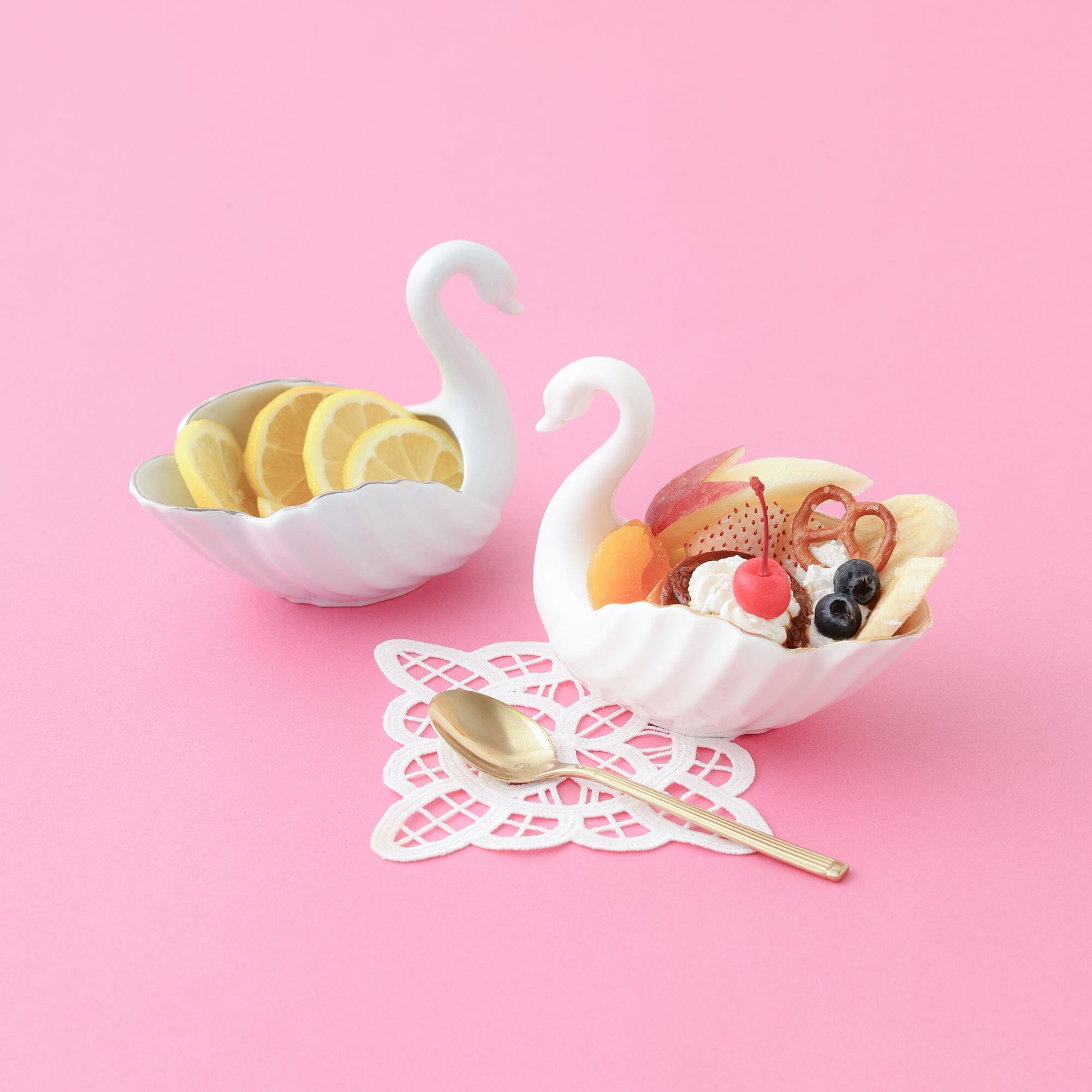 Swan Bowl White