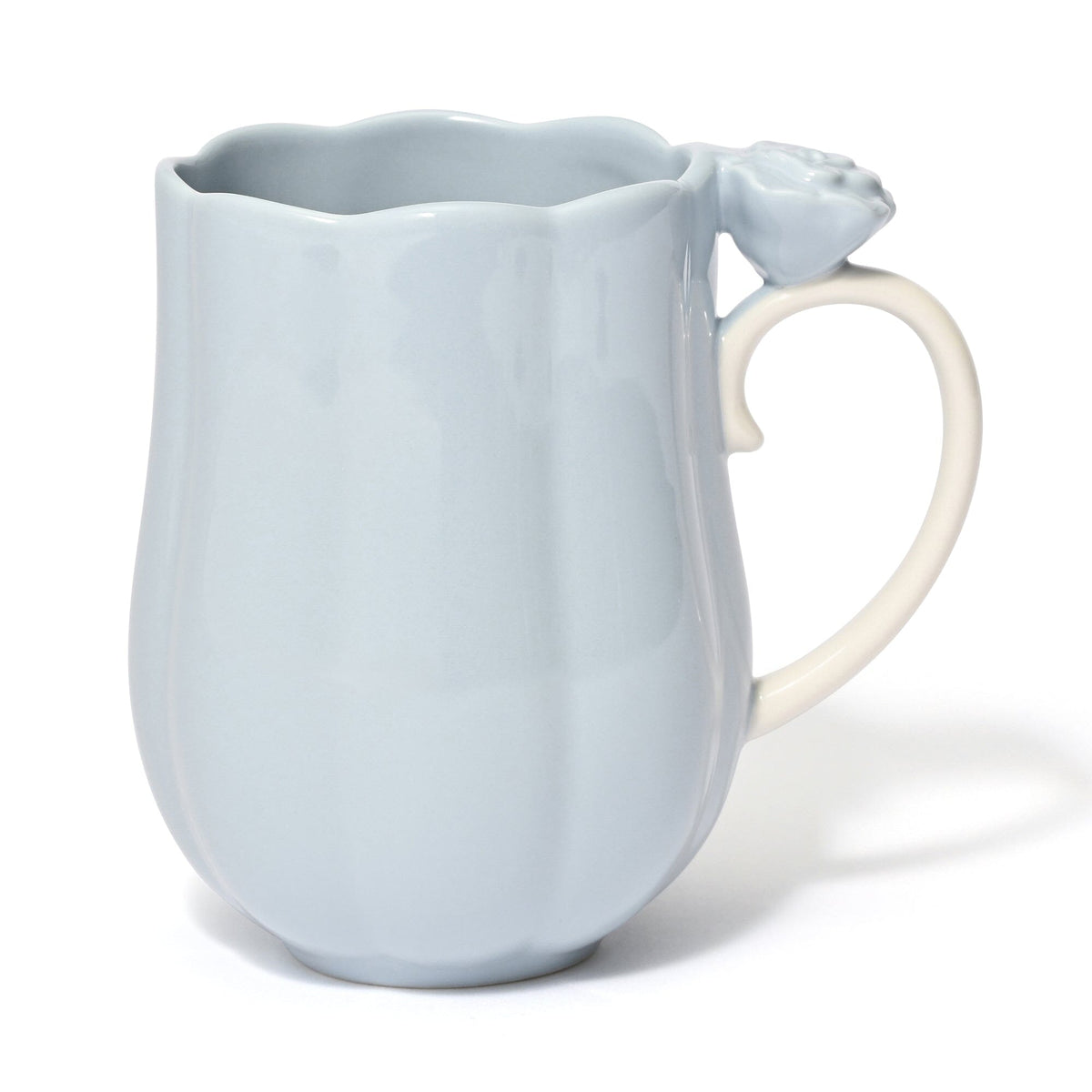 Rose Relief Mug Blue