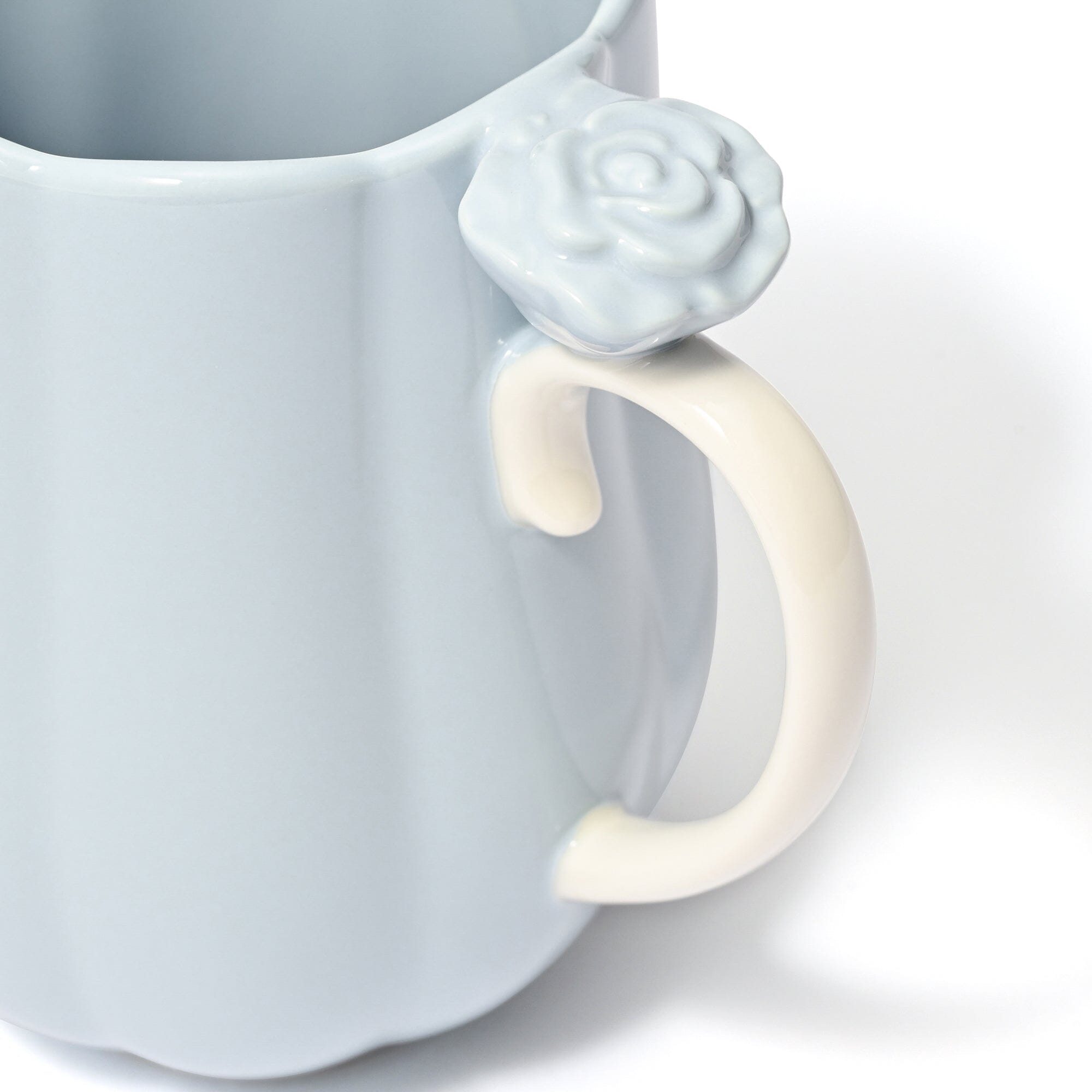 Rose Relief Mug Blue