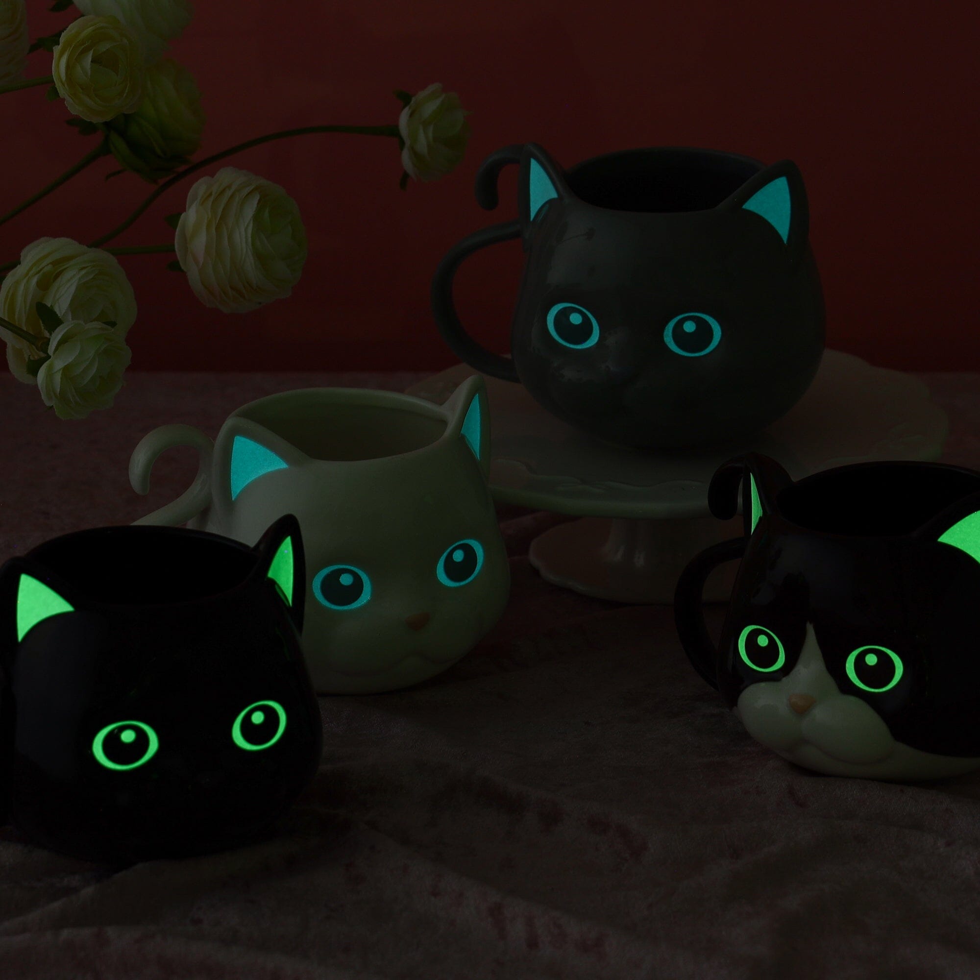 Cat Magic Mug White