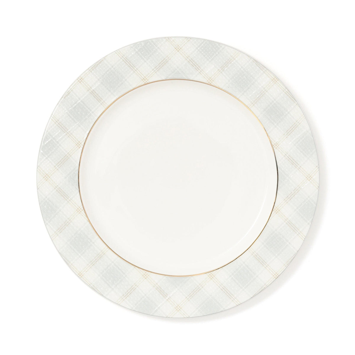 Tartan Plate M Gray