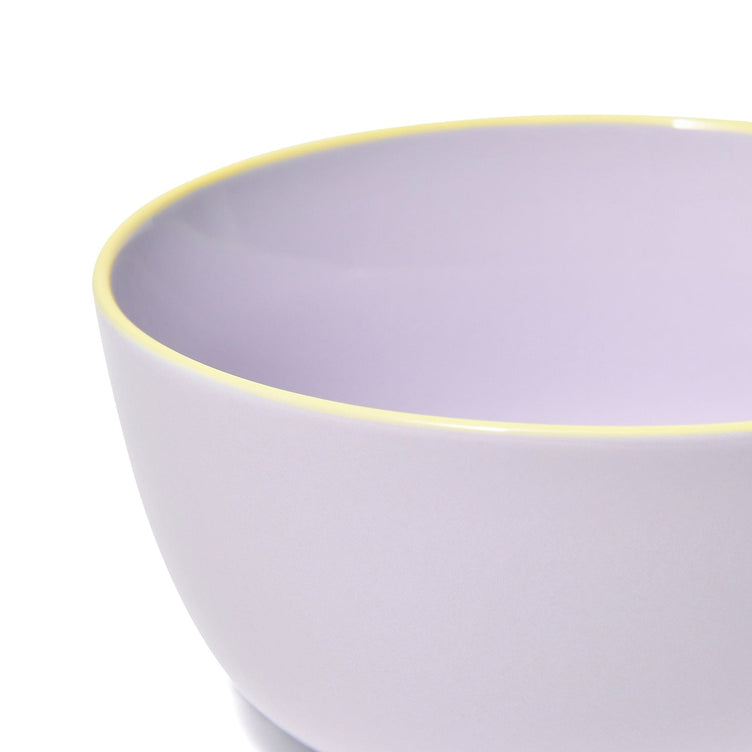 Ordi Colorful 3-Piece Oval Tableware Set Purple