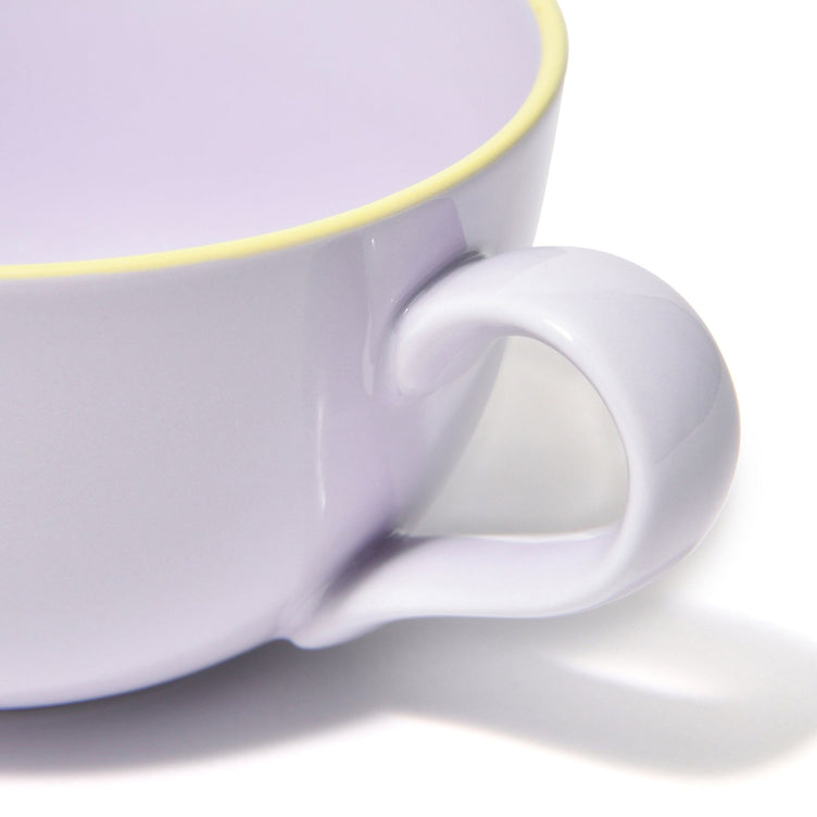 Ordi Colorful 3-Piece Oval Tableware Set Purple