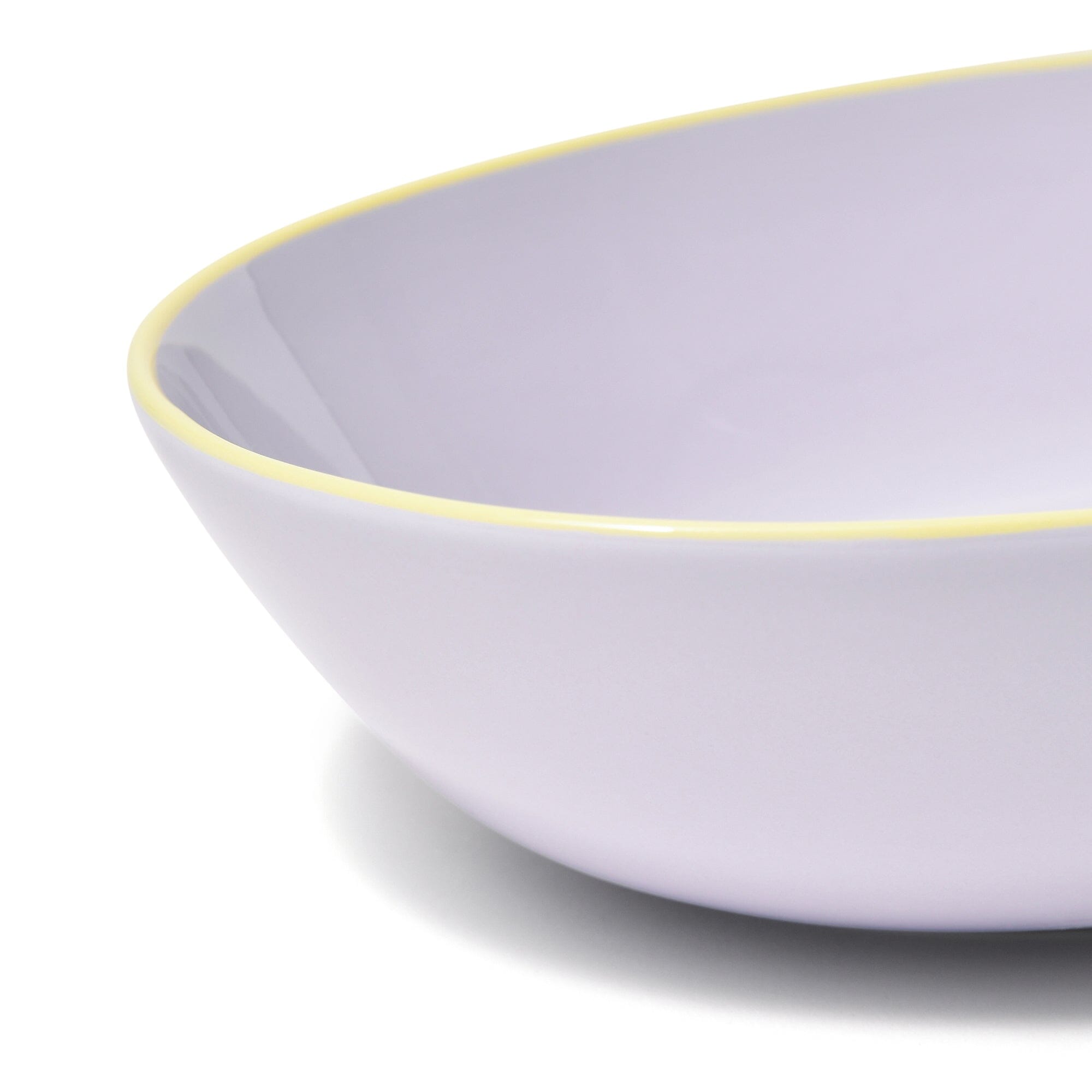 Ordi 彩色橢圓形餐具 3 件組 紫色