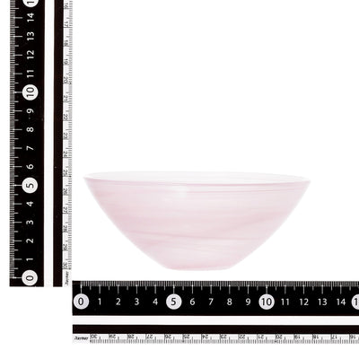Marble Glass Bowl Small Pink