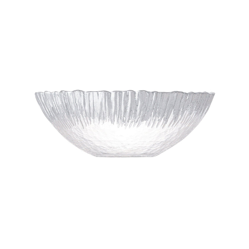 Shine Glass Bowl Silver