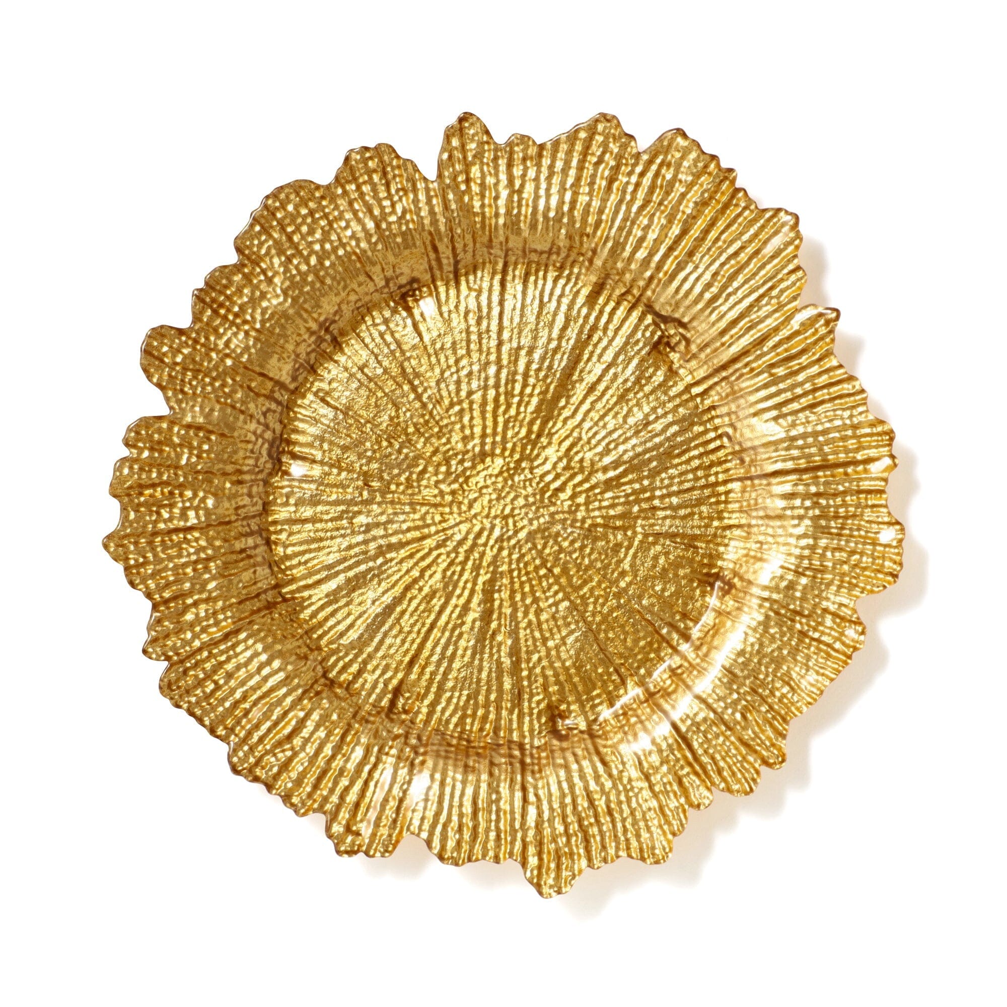 Luce Glass Plate L Gold